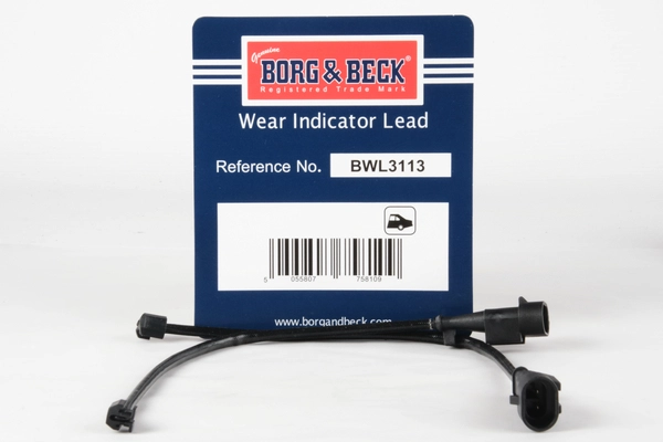 Warning Contact, brake pad wear