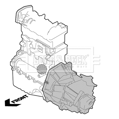 Mounting, engine
