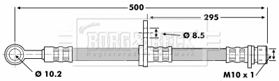 Brake Hose (BBH6695)