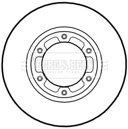 Brake Disc (BBD6019S)