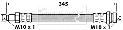 Brake Hose (BBH7521)