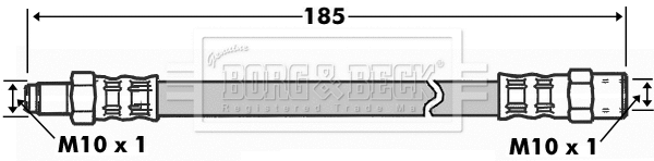 Brake Hose (BBH6026)