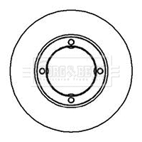 Brake Disc (BBD4922)