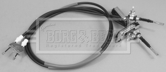 Cable Pull, parking brake (BKB2598)