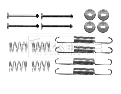 Accessory Kit, parking brake shoes (BBK6208)