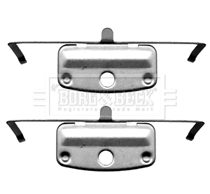 Accessory Kit, disc brake pad (BBK1236)