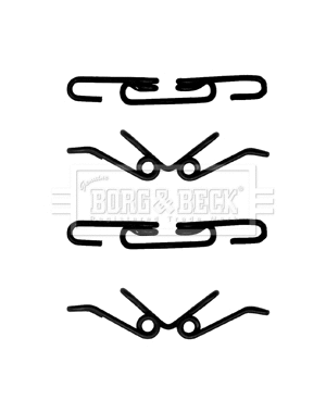 Accessory Kit, disc brake pad (BBK1494)