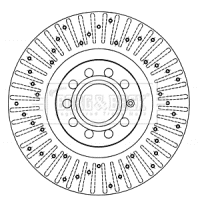 Brake Disc (BBD5791S)