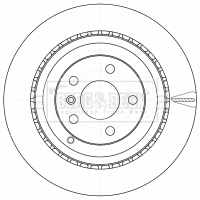 Brake Disc (BBD4543)