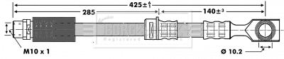 Brake Hose (BBH7124)