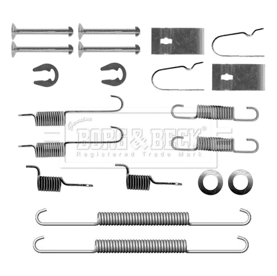 Accessory Kit, brake shoes (BBK6160)