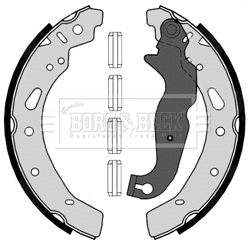 Brake Shoe Set (BBS6407)