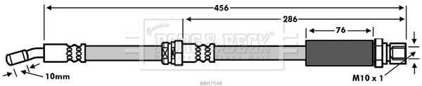 Brake Hose (BBH7548)