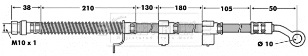 Brake Hose (BBH7456)