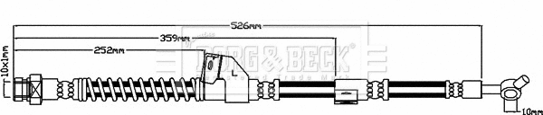 Brake Hose (BBH7939)