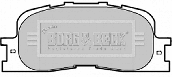 Brake Pad Set, disc brake (BBP1952)