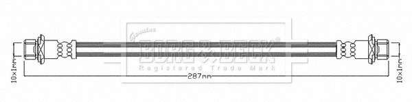 Brake Hose (BBH8677)