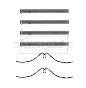 Accessory Kit, disc brake pad (BBK1489)