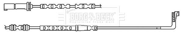 Warning Contact, brake pad wear (BWL3093)