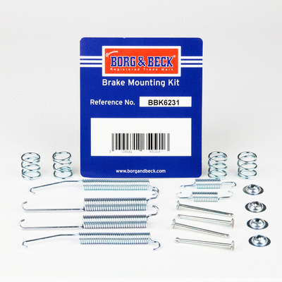 Accessory Kit, brake shoes