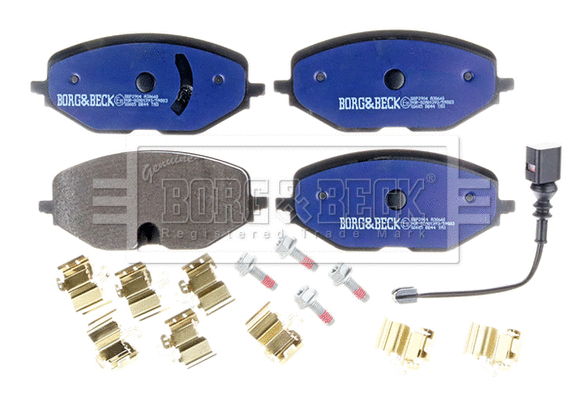 Brake Pad Set, disc brake (BBP2904)