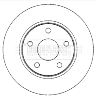 Brake Disc (BBD4768)