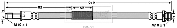 Brake Hose (BBH7784)