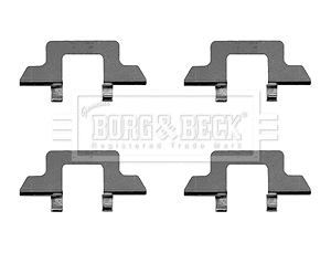 Accessory Kit, disc brake pad (BBK1220)