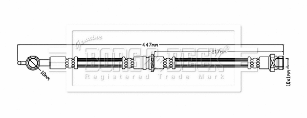 Brake Hose (BBH6816)