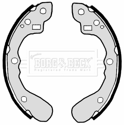 Brake Shoe Set (BBS6324)