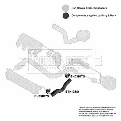 Charge Air Hose (BTH1280)
