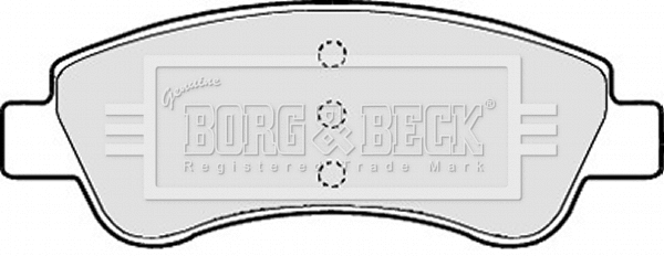 Brake Pad Set, disc brake (BBP2131)