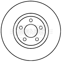 Brake Disc (BBD5979S)