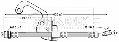 Brake Hose (BBH7056)