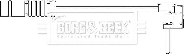 Warning Contact, brake pad wear (BWL3002)