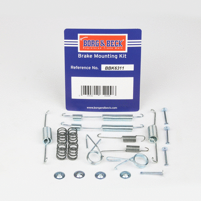 Accessory Kit, brake shoes