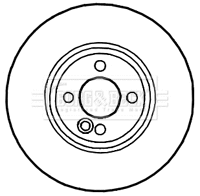 Brake Disc (BBD4617)