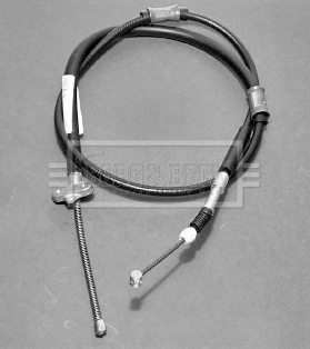 Cable Pull, parking brake (BKB1732)
