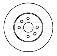 Brake Disc (BBD5876S)