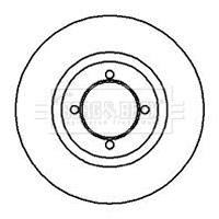 Brake Disc (BBD4906)