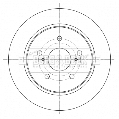 Brake Disc (BBD5368)