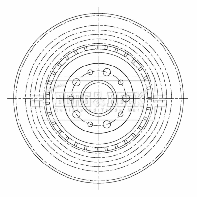 Brake Disc (BBD5245)