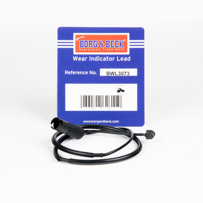Warning Contact, brake pad wear