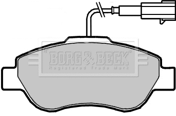 Brake Pad Set, disc brake (BBP2416)