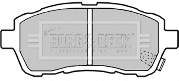 Brake Pad Set, disc brake (BBP2304)