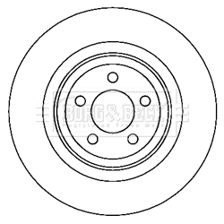 Brake Disc (BBD6051S)