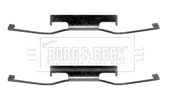 Accessory Kit, disc brake pad (BBK1154)
