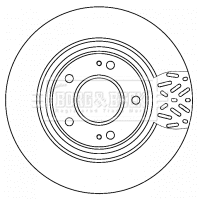 Brake Disc (BBD4521)