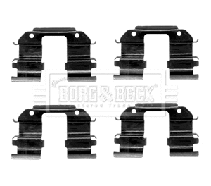 Accessory Kit, disc brake pad (BBK1233)
