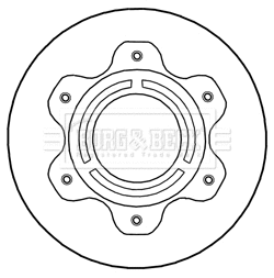 Brake Disc (BBD6026S)